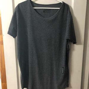 Alphalete dark grey scoop neck